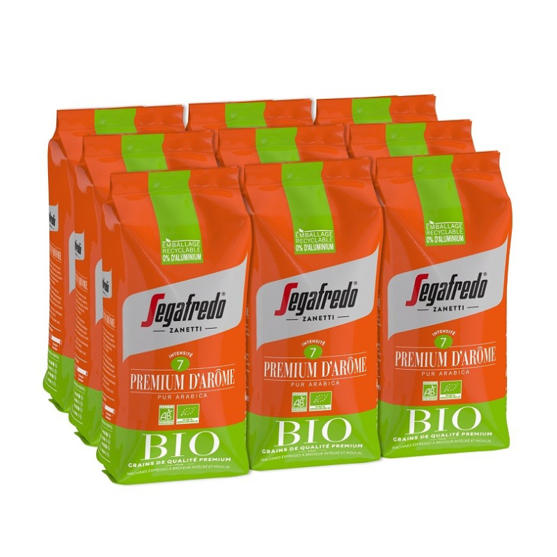 Café en grains BIO Premium d Arôme Segafredo Mon Café Italien